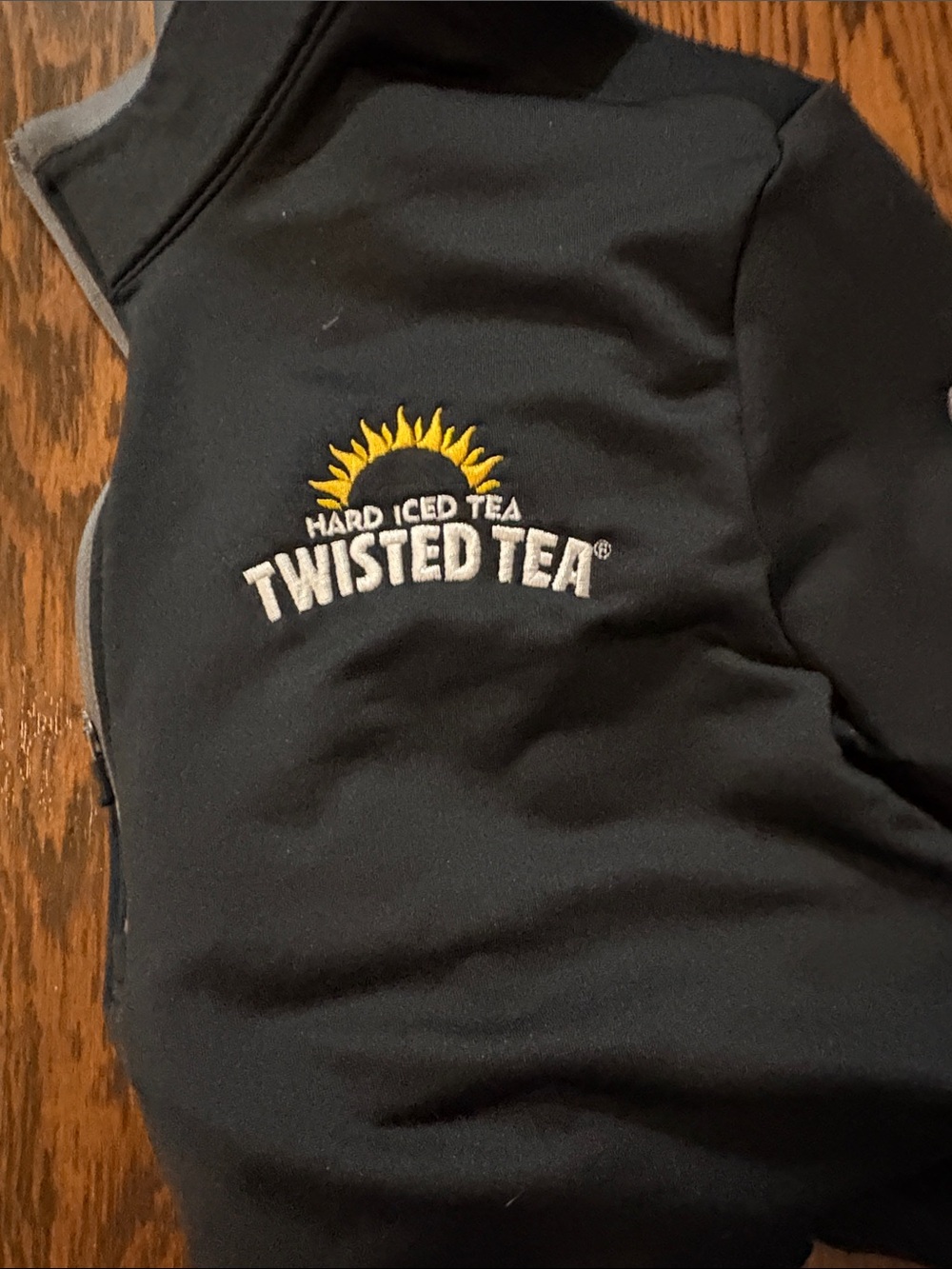 Nike Woman’s Black Quarter-Zip Pullover with Twisted Tea Logo - Picture 11 of 11